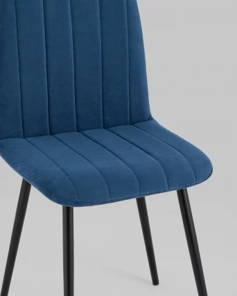 Стул Еасй велюр Синий / Easy_7